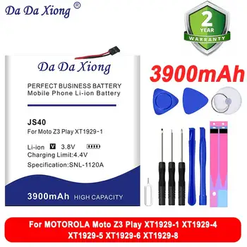 100% Оригинальный аккумулятор 3900 мАч JS40 Bateria для MOTOROLA Moto Z3 Play XT1929-1 XT1929-4 XT1929-5 XT1929-6 XT1929-8 в наличии