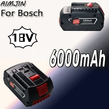 18V 6.0Ah Литий-ионная Электродрель Аккумуляторная Для Bosch BAT609 BAT609G BAT618 BAT618G BAT614