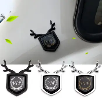 3D Эмблема Тонкое Мастерство Украшения автомобиля Самоклеящийся VIP Значок Лося Наклейка для автомобиля