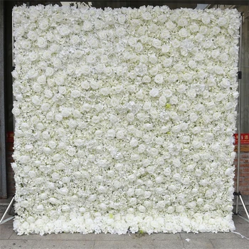 40x60 см Искусственный Цветок Настенное Свадебное украшение Шелковая Роза Поддельные Цветы Домашний Декор на День Рождения