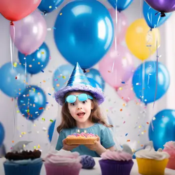 60 шт. набор 10-дюймовых фиолетовых латексных шаров для вечеринки в честь Дня рождения, воздушных шаров для вечеринки, воздушных шаров на День рождения, латексных шаров