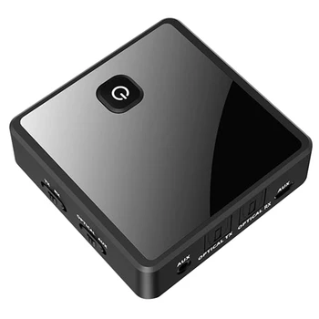 Bluetooth 5.0 Передатчик Приемник Беспроводной адаптер 3,5 мм Разъем AUX Оптический аудиоадаптер SPDIF для ПК телевизора автомобильного динамика