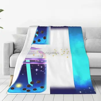 Boba Tea Universe Galaxy BO Одеяло, покрывало на кровать, комплект постельного белья, чехол для дивана на двуспальную кровать