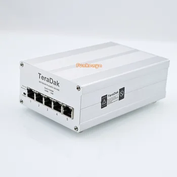 GS105E 5-полосный сетевой коммутатор TCXO 0.1PPM 12V1A