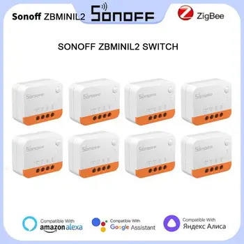 SONOFF ZBMINI Zigbee Intelligent Switch ZBMINIL2 Не Требуется Нулевая линия Умный Дом Zigbee Switch Умный Пульт дистанционного управления Zigbee