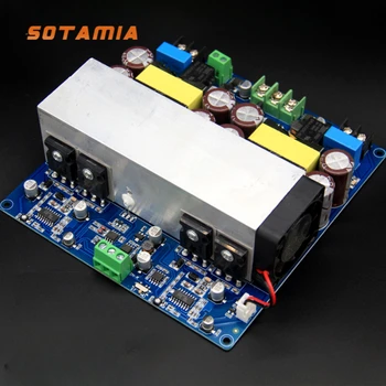SOTAMIA 2000 Вт Профессиональный Сценический Моноусилитель Мощности Класса D Аудио IRS2092S Hifi Цифровой Мостовой Стереоусилитель Amplificador