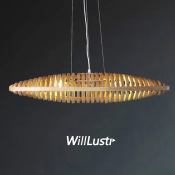 willlustr деревянный подвесной светильник ручной работы деревянный космический корабль подвесное освещение spaceshuttle ресторан отель подвесной светильник космического корабля