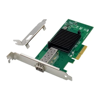 X520-SR1 10G SFP + Серверная Волоконно-Оптическая Сетевая Карта 82599EN С чипом PCIE X4 С Одним Оптическим Портом Сетевой карты