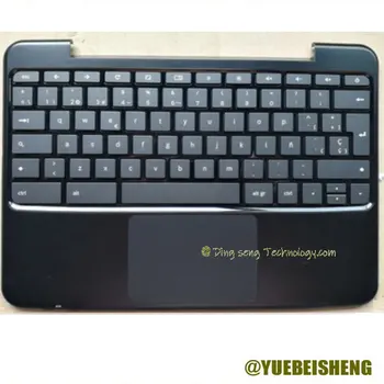 YUEBEISHENG New/Org Для SAMSUNG Chromebook Xe500c21 palmest испанская клавиатура верхняя крышка Сенсорная панель BA75-03066D