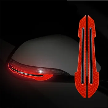 Автомобильная светоотражающая декоративная предупреждающая наклейка для Tesla Aston Martin Volvo Mazda Suzuki Isuzu Daihatsu