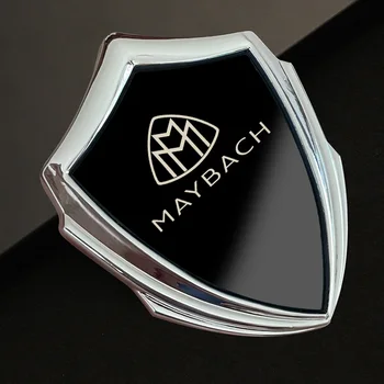 Автомобильный 3D металлический флаг, эмблема, значок, наклейки, наклейки на окна автомобиля для Maybach S400 S500 S600 C-class E-class S-class