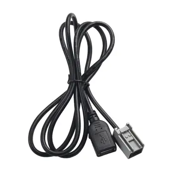 Автомобильный USB AUX кабель-адаптер Профессиональный высокопроизводительный удлинитель для Honda Civic Jazz Cr-v Accord Odyssey 2008-2013