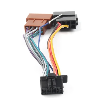 Автомобильный Жгут проводов ISO для Pioneer DEH-S5250BT DEH-S720DAB кабельный вывод, штекер для ткацкого станка
