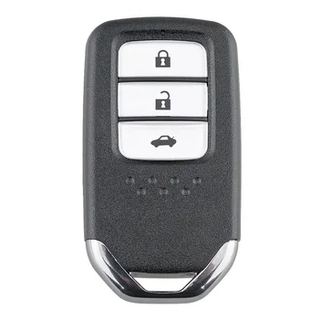 Автомобильный умный дистанционный ключ 3 кнопки 433 МГц ID47 с чипом для Honda City/Jazz/Civic/Grace 2015 KR5V2X