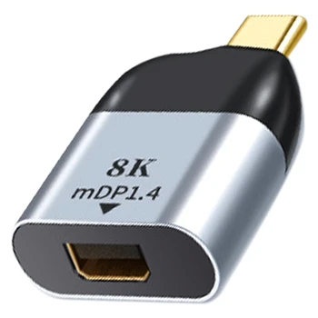 Адаптер Type-C к Mini DP USB C к Mini Display Port Конвертер Для Thunderbolt 3 8K 4K 60Hz MDP Для Ipad Pro 2020