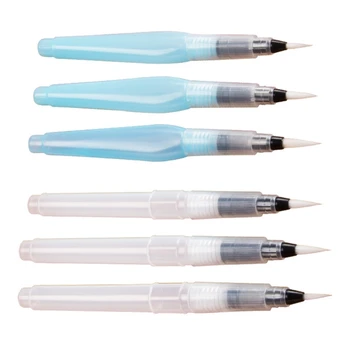 Акварельная ручка, акварельные кисти для рисования своими руками, акварельные кисти, ручки с заостренным кончиком, акварельная кисть многоразового использования