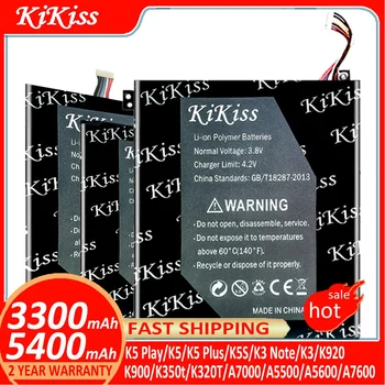Аккумулятор KiKiss для Lenovo K5 Play/Plus K5Play K5Plus/K5S/K3 Note/K3Note /K3/K920/K900/K350t/K320T /A7000/A5500/A5600/A7600