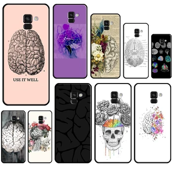 Анатомия Мозга Чехол Для Samsung A6 A8 Plus J4 J6 J8 A7 A9 2018 A3 A5 J1 2016 J3 J5 J7 2017 Чехол для телефона