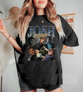 Винтажная рубашка Джоша Хатчерсона, футболки Josh Hutcherson Bootleg, Фанатская футболка в подарок с длинными рукавами