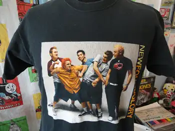 Винтажная футболка New Found Glory 2001 Y2K Summer Tour, размер L