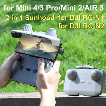 Для DJI Mini 3 Pro/Mini 4 Pro/AIR3/Mini 2 Пульт Дистанционного Управления Экран Объектива Защитная Крышка RC-N2/RC-N1 Защитный Чехол Аксессуары