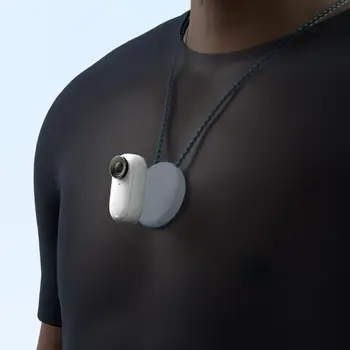 Для Insta360 GO 3 Магнитный ремешок с кронштейном для ожерелья Регулируемый ремешок с ремешком Аксессуары для камеры Легко хранить