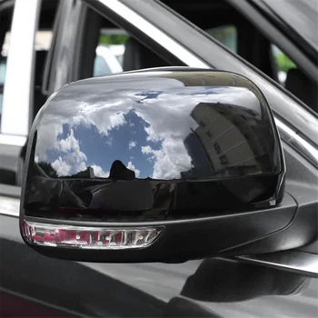Для Jeep Grand Cherokee 2014-2020 Накладка на зеркало заднего вида автомобиля + Накладка на фонарь заднего фонаря + Накладка на ручку внешней двери