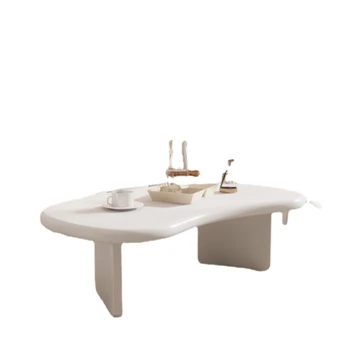 Журнальный столик в стиле ZC French Cloud Cream Для маленькой квартиры, современный Простой Чайный столик в форме гостиной