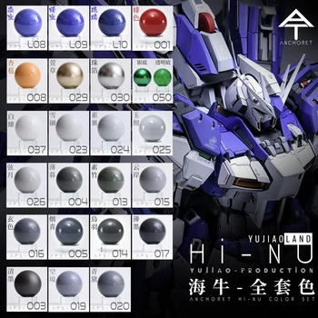 Закрепитель краски В MG HIi-nu Полный набор примеров Пластиковой модели Gunpla Gundam цветное покрытие ПРИ Маслянистости модели
