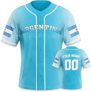 Изготовленная на Заказ Спортивная Рубашка World Baseball Jersey 2023 для Фанатов, Мужские Молодежные Женские Подарки, Персонализируйте Свой Именной Номер XS-5XL