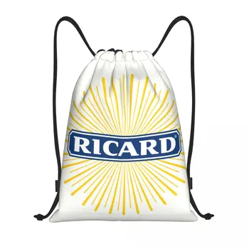 Изготовленная на заказ сумка Ricards на шнурке для покупок Рюкзаки для йоги Женские Мужские Спортивные сумки для спортзала