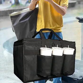 Изолированная сумка для доставки еды, грелка для еды, легкая термосумка для доставки еды, изолированная сумка для покупок, профессиональная сумка для пикника