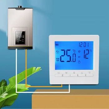 Интеллектуальный термостат Для дома, интеллектуальный контроллер водяного теплого пола, Программируемый Цифровой регулятор температуры в помещении