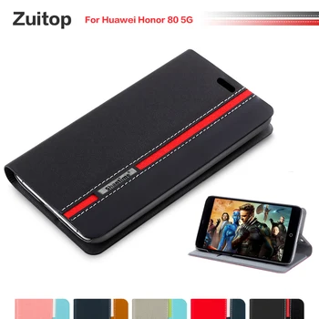 Ковбойская Искусственная сумка Для Телефона Чехол Для Huawei Honor 80 5G Флип-чехол Для Huawei Honor 80 5G Бизнес-Кейс Мягкая Силиконовая Задняя крышка