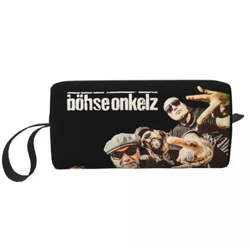 Косметичка Bohse Onkelz, женские косметички для макияжа, Германия, Водонепроницаемая сумка для туалетных принадлежностей, органайзер для рок-музыки, товары для путешествий