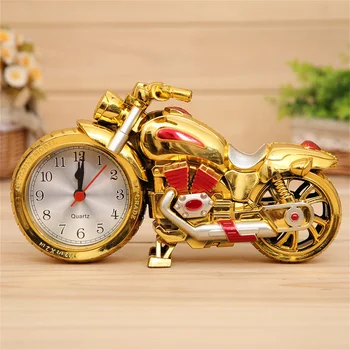 Креативный мотоцикл с рисунком мотоцикла будильник настольные часы креативный подарок для дома на день рождения классные часы
