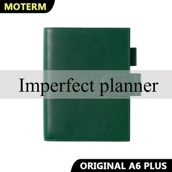 Лимитированная несовершенная натуральная кожа растительного дубления Moterm, оригинальная обложка A6 Plus для A6 Stalogy Notebook Planner Organizer