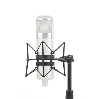 Металлическое ударное крепление микрофона для микрофона диаметром U47, маленький поп-фильтр, Держатель микрофона, зажим, разъем, подставка для адаптера, Комплект