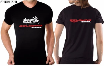 Мужская Последняя футболка shubuzhi в простом стиле для байкера Japan Motorbike GOLDWING GL1800 F6B, футболка для мотоцикла, футболка для Мотоспорта