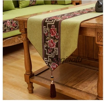 Настольный флаг в японском стиле, классический стол, журнальный столик, крышка для ТВ-шкафа, ткань, постельное полотенце, настольная дорожка