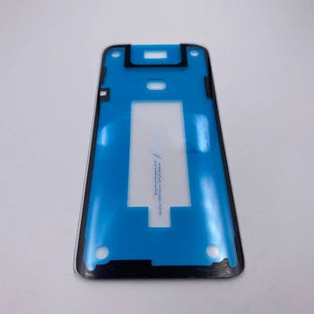 Новая Задняя Стеклянная Панель Крышка Батарейного Отсека Задняя Дверца Корпуса с Клейкой Лентой Крышка Мобильного Устройства для Asus Zenfone 6 ZS630KL