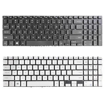 Новинка для ноутбука Samsung NP500R5H 500R5L 500R5K 500R5M Черно-белая клавиатура без подсветки