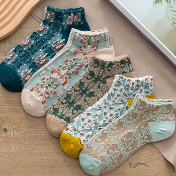 Новый модный тренд Высококачественные Удобные Элегантные Новые Прекрасные дышащие носки для девочек