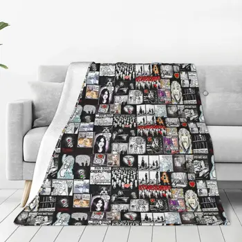 Одеяло Пейтон Сойер в стиле арт-мэшап, покрывало на кровать, одеяло для пикника, покрывало с рисунком