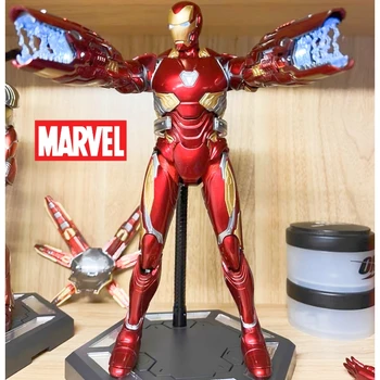 Оригинальная электронная модель Morstorm Железный Человек MK50 Deluxe Edition Фигурка в масштабе 1/9 В сборе, набор моделей, статуэтка, игрушка в подарок