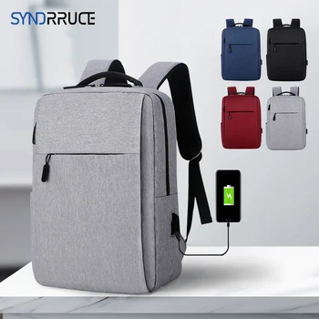 Повседневный спортивный рюкзак USB, школьная сумка для деловых поездок, рюкзак Подходит для Macbook Pro, сумка для ноутбука, подходит для Dell HP Lenovo