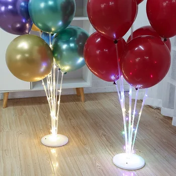 Подставка для воздушных шаров, подставка для воздушных шаров, колонна с Днем Рождения, декор из воздушных шаров, детский душ, Глобусы, украшение для свадебной вечеринки