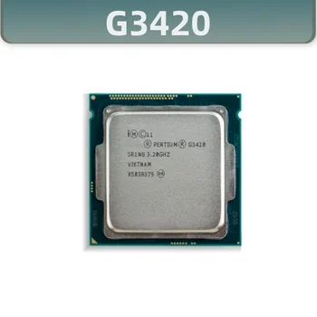 Процессор Процессор G3420 G-3420 LGA1150 22 нанометра, двухъядерный, 100% исправный настольный процессор