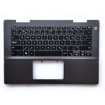 Сменная Подставка для рук Ноутбука с клавиатурой Серого цвета для Dell Inspiron 14MF 5481 5482 0XHYYJ C оболочкой CA layout без подсветки