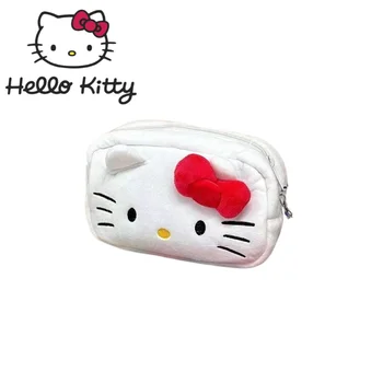 Сумка для карандашей Hello Kitty, сумка для канцелярских принадлежностей, Милая мультяшная Настольная сумка для хранения канцелярских принадлежностей, сумка для карандашей в виде сердца для девочек, подарок на фестиваль